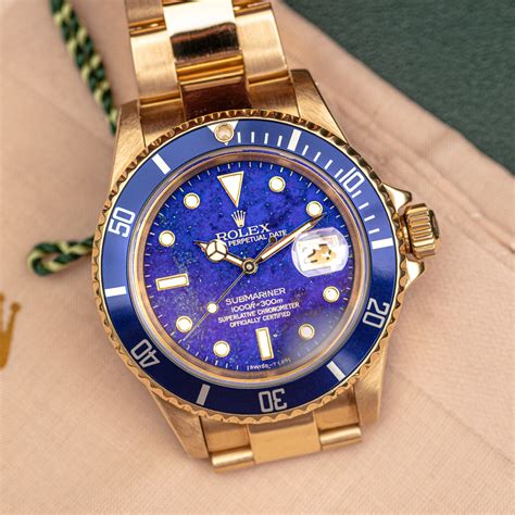 rolex lapis lazuli dial